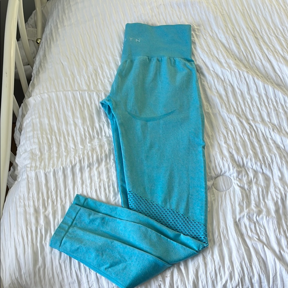 NVGTN Teal High-Waisted Leggings